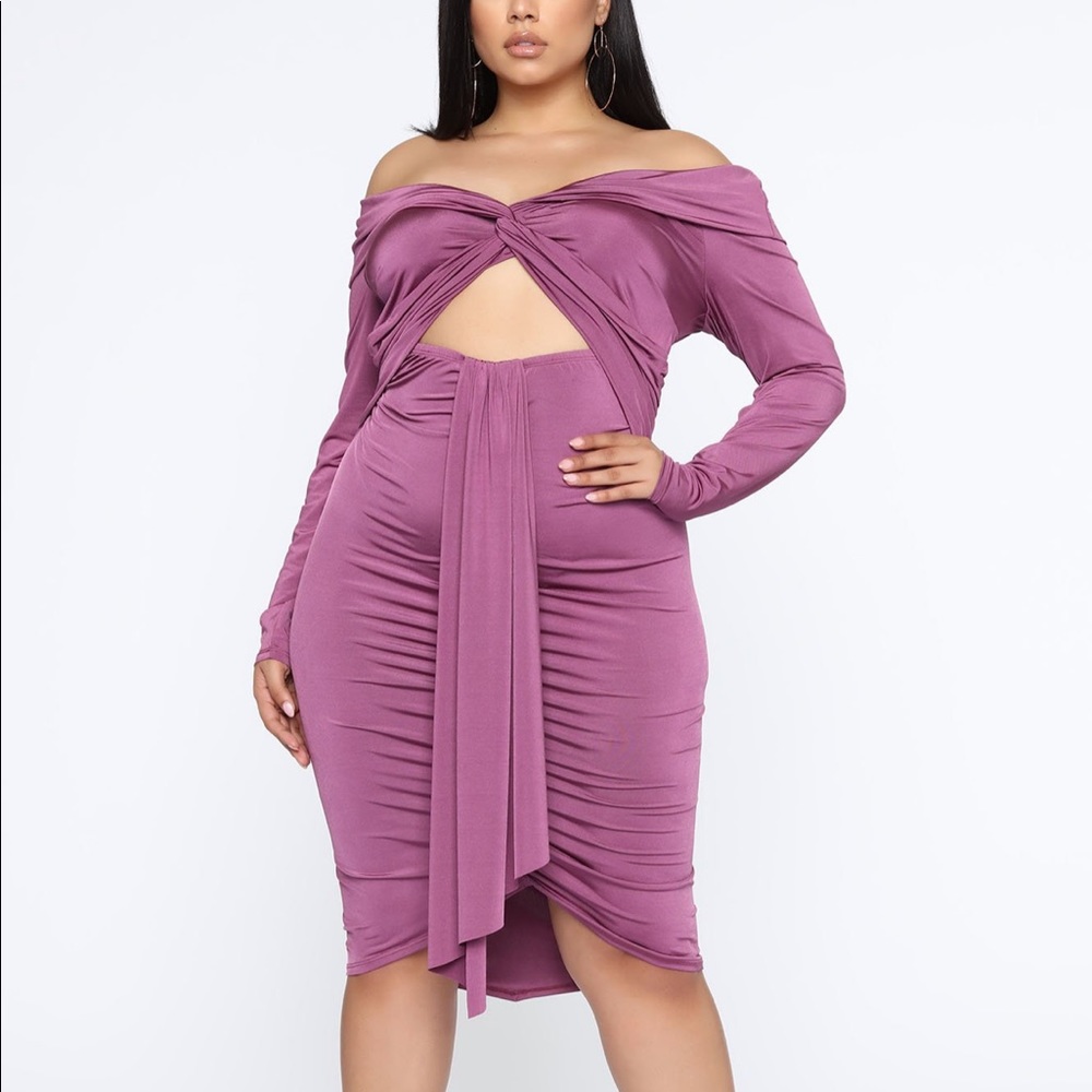 NWT Sold Out FashionNova Role Model Midi Dress